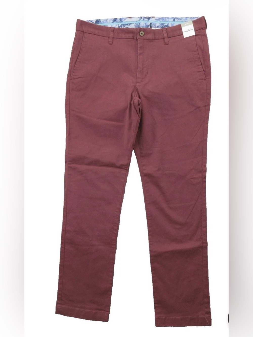 NWT Tommy Bahama Men’s Pants Boracay Flat Front Napa Red 40x30  T115496  $138